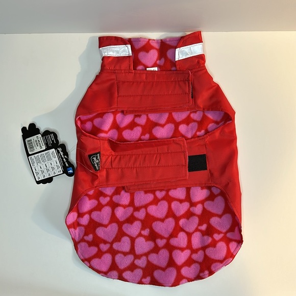 DOGGONE GORGEOUS (DGG) - RED WITH REFLECTOR DOG COAT- Limited Edition - Picture 2 of 6